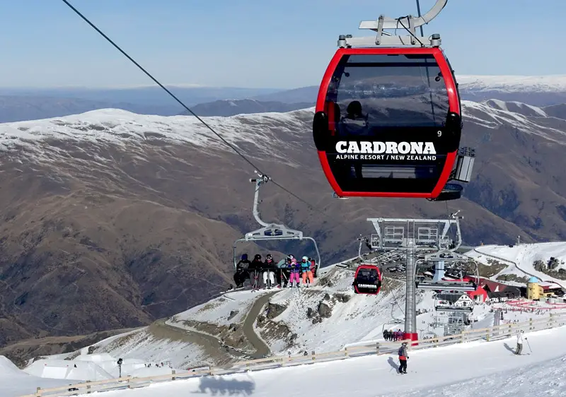 Cardrona ski outlet resort